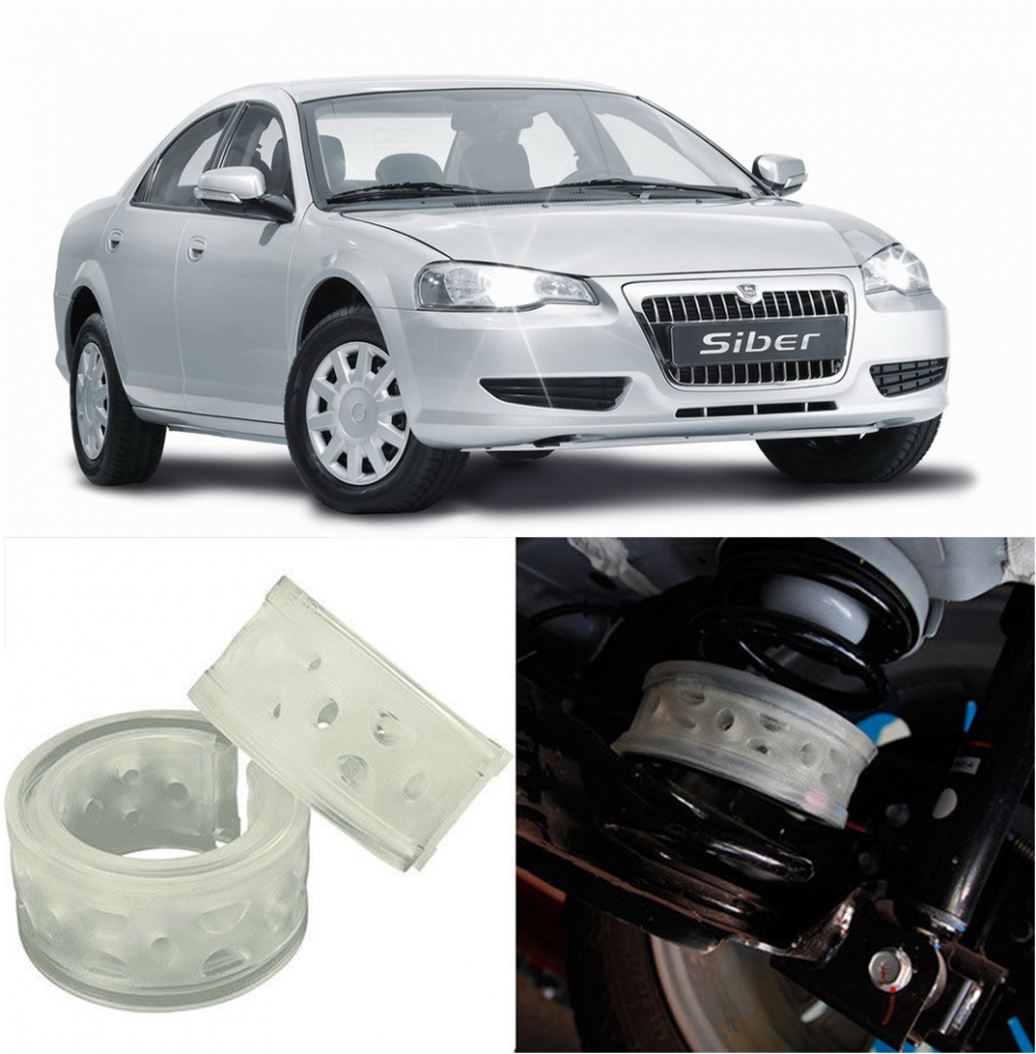Автобаферы на Волга Siber 2007-2010, Комплект на ось, Jinke