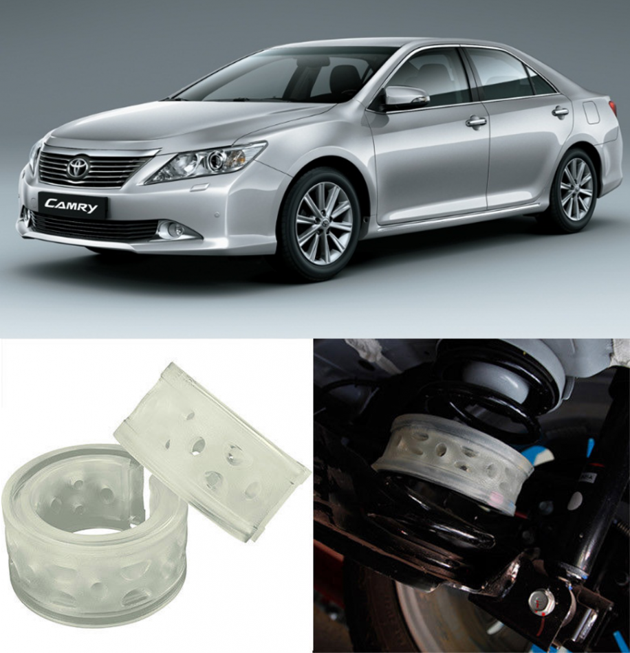 Автобаферы на Toyota Camry VIII (V50) 2011->, Комплект на ось, Jinke