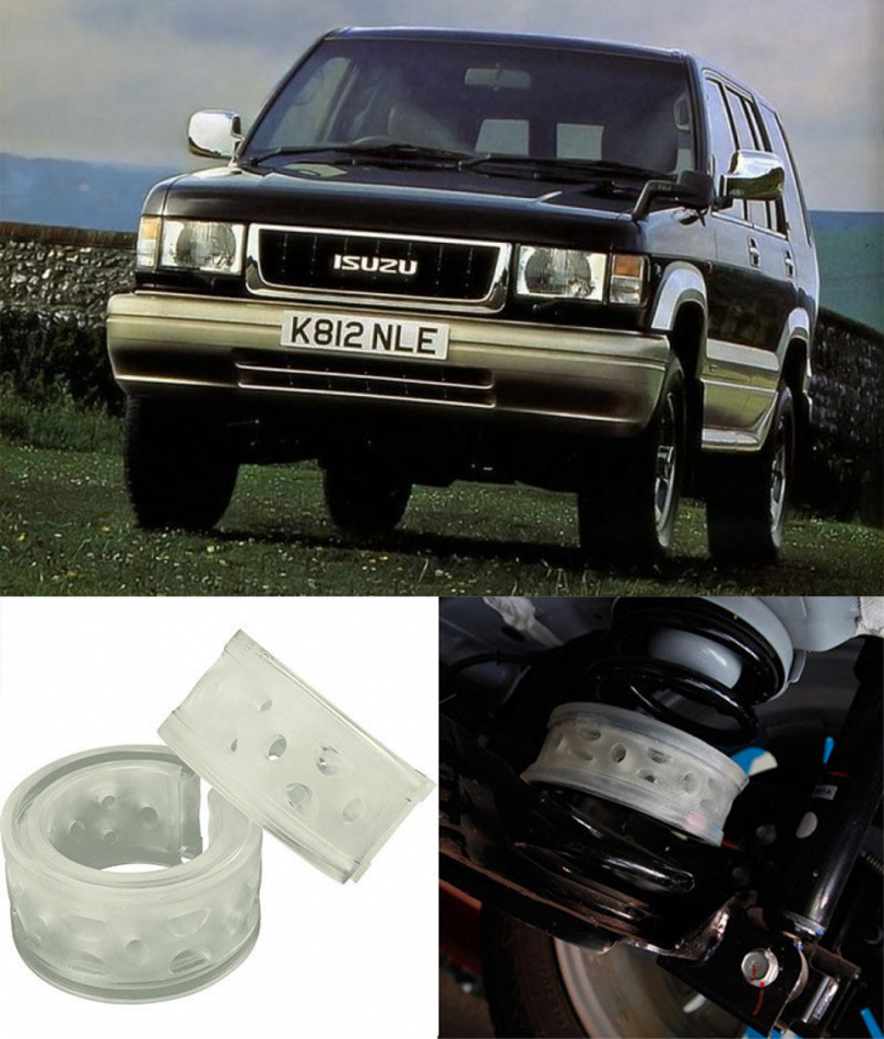 Автобаферы на Isuzu Bighorn 1991-2005, Комплект на ось, Jinke