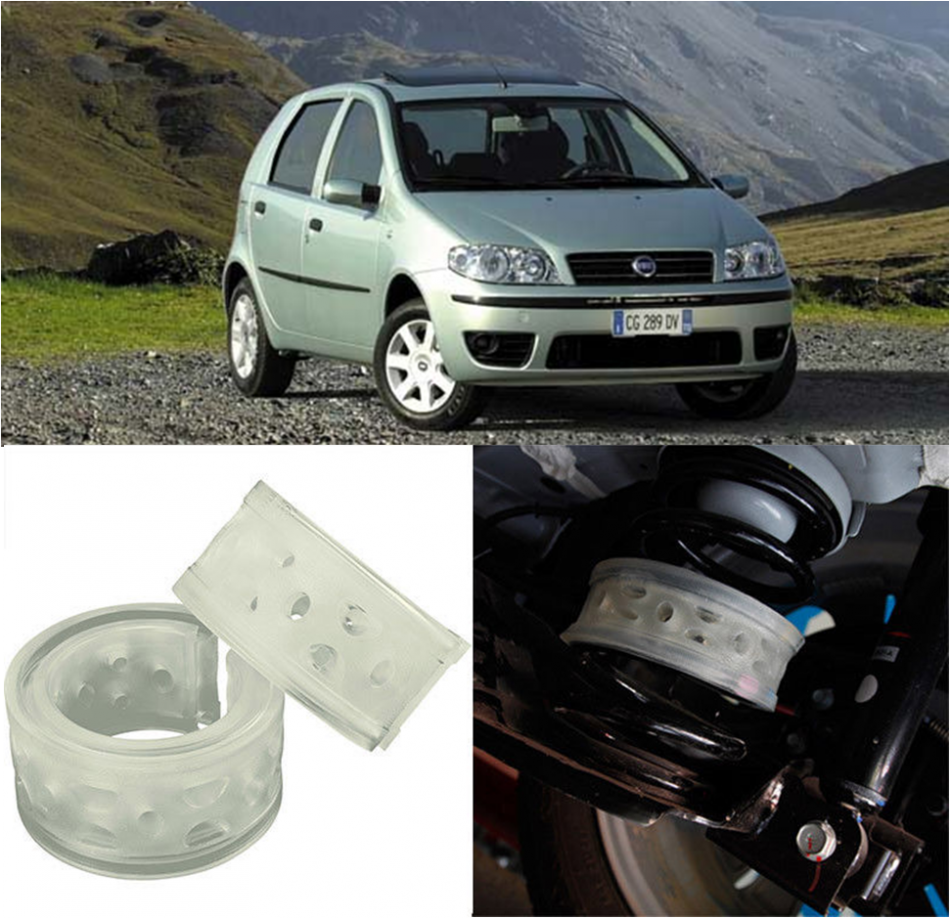 Автобаферы на Fiat Punto III 2003->, Комплект на ось, Jinke