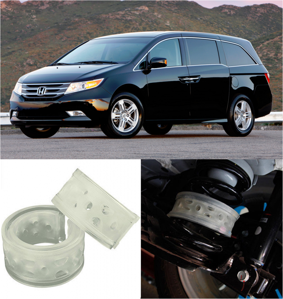 Автобаферы на Honda Odyssey IV 2008-2013, Комплект на ось, Jinke