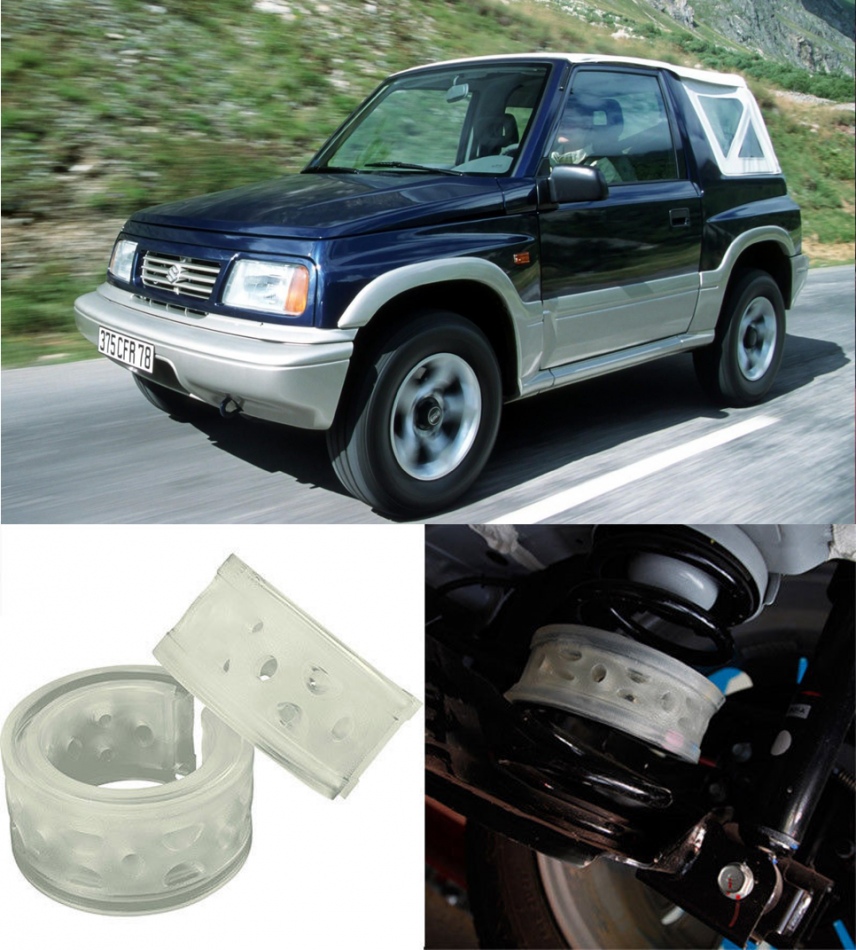 Автобаферы на Suzuki Vitara (ET,TA) 1990-1998, Комплект на ось, Jinke