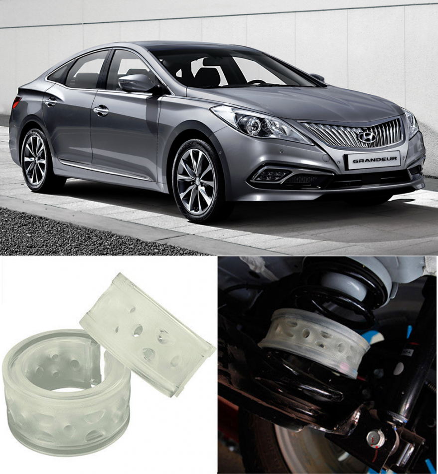 Автобаферы на Hyundai Grandeur V (HG) 2011->, Комплект на ось, Jinke