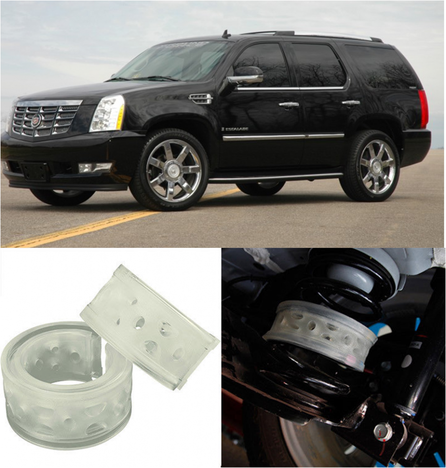 Автобаферы на Cadillac Escalade III 2007->, Комплект на ось, Jinke