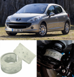 Автобаферы на Peugeot 207 2006-2012, Комплект на ось, Jinke