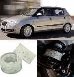 Автобаферы на Skoda Fabia II 2007->, Комплект на ось, Jinke