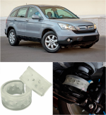 Автобаферы на Honda CRV III 2006-2012, Комплект на ось, Jinke