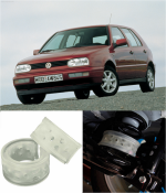 Автобаферы на Vw Golf III 1991-2001, Комплект на ось, Jinke