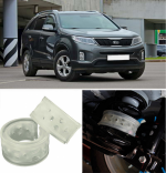 Автобаферы на Kia Sorento II diesel 2009-2012, Комплект на ось, Jinke