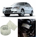 Автобаферы на Hyundai Accent II 1999-2007, Комплект на ось, Jinke