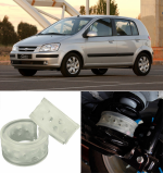 Автобаферы на Hyundai Getz 2002-2012, Комплект на ось, Jinke
