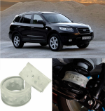 Автобаферы на Hyundai Santa Fe II 2007-2010, Комплект на ось, Jinke