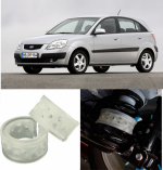 Автобаферы на Kia Rio II (DE) 2005-2011,III (UB) 2, Комплект на ось, Jinke