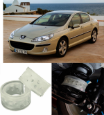 Автобаферы на Peugeot 407 2004-2010, Комплект на ось, Jinke