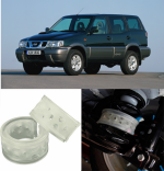 Автобаферы на Nissan Terrano II (R20) 1992-2006, Комплект на ось, Jinke