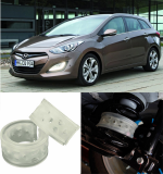 Автобаферы на Hyundai i30 II 2012->, Комплект на ось, Jinke