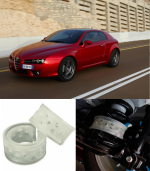 Автобаферы на Alfa Romeo Brera 2016, Комплект на ось, Jinke