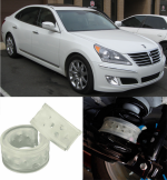 Автобаферы на Hyundai Centennial II 2009-2014, Комплект на ось, Jinke