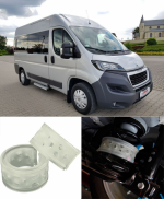 Автобаферы на Peugeot Boxer 2011, Комплект на ось, Jinke