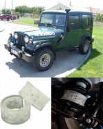 Автобаферы на Ssangyong Korando 1983-1996, Комплект на ось, Jinke