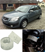 Автобаферы на Kia Rio II (DE) 2005-2011, Комплект на ось, Jinke
