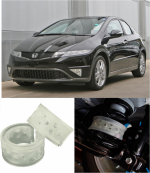 Автобаферы на Honda Civic VIII 2006-2011, Комплект на ось, Jinke