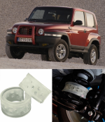 Автобаферы на Ssangyong Korando New 1996-2006, Комплект на ось, Jinke