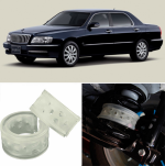 Автобаферы на Hyundai Equus I 1999-2008, Комплект на ось, Jinke