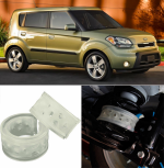 Автобаферы на Kia Soul 2008->2011, Комплект на ось, Jinke
