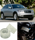 Автобаферы на Infiniti FX35 I 2003-2009, Комплект на ось, Jinke