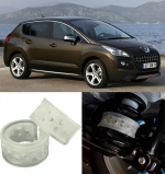 Автобаферы на Peugeot 3008 I 2009-2013, Комплект на ось, Jinke