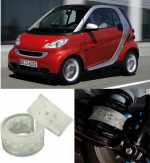 Автобаферы на Mercedes Benz Smart 2007->, Комплект на ось, Jinke